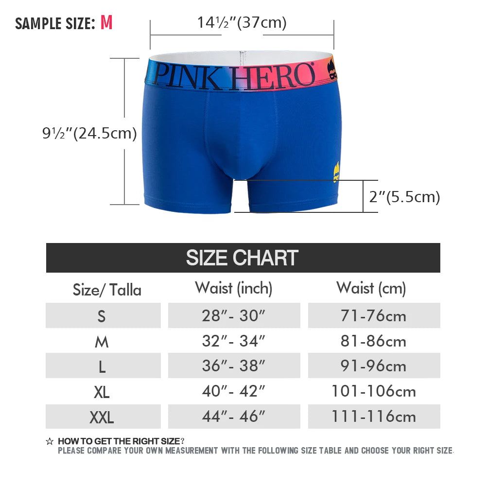 PINK HERO Rainbow Men's Underwear