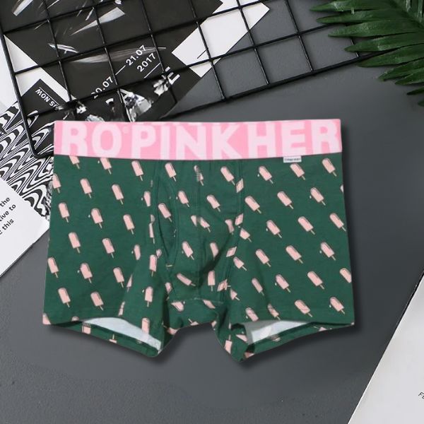 PINK HERO Pattern 1 Men's Underwear