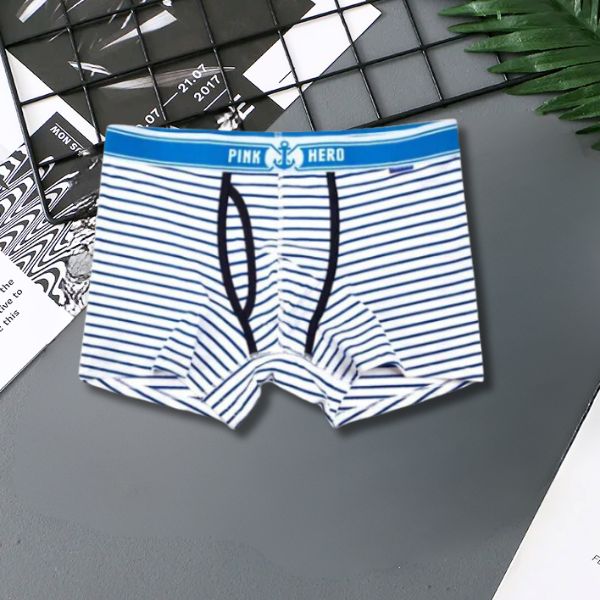 PINK HERO Striped Men's Underwear