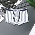 PINK HERO Striped Men's Underwear