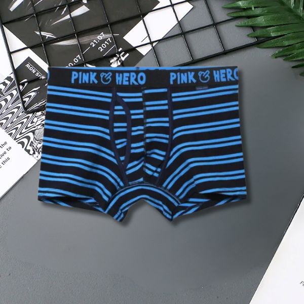 PINK HERO Striped Men's Underwear