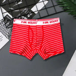 PINK HERO Striped Men's Underwear